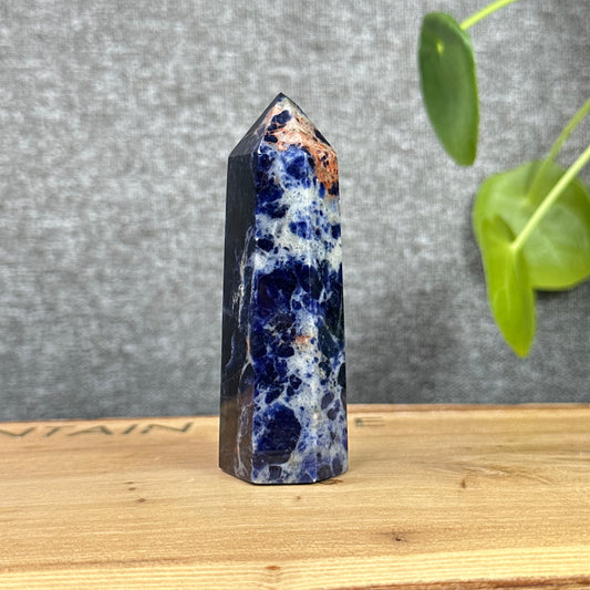 Natural Sodalite Tower