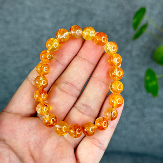 Natural Golden Healer Bracelet Size 9 mm
