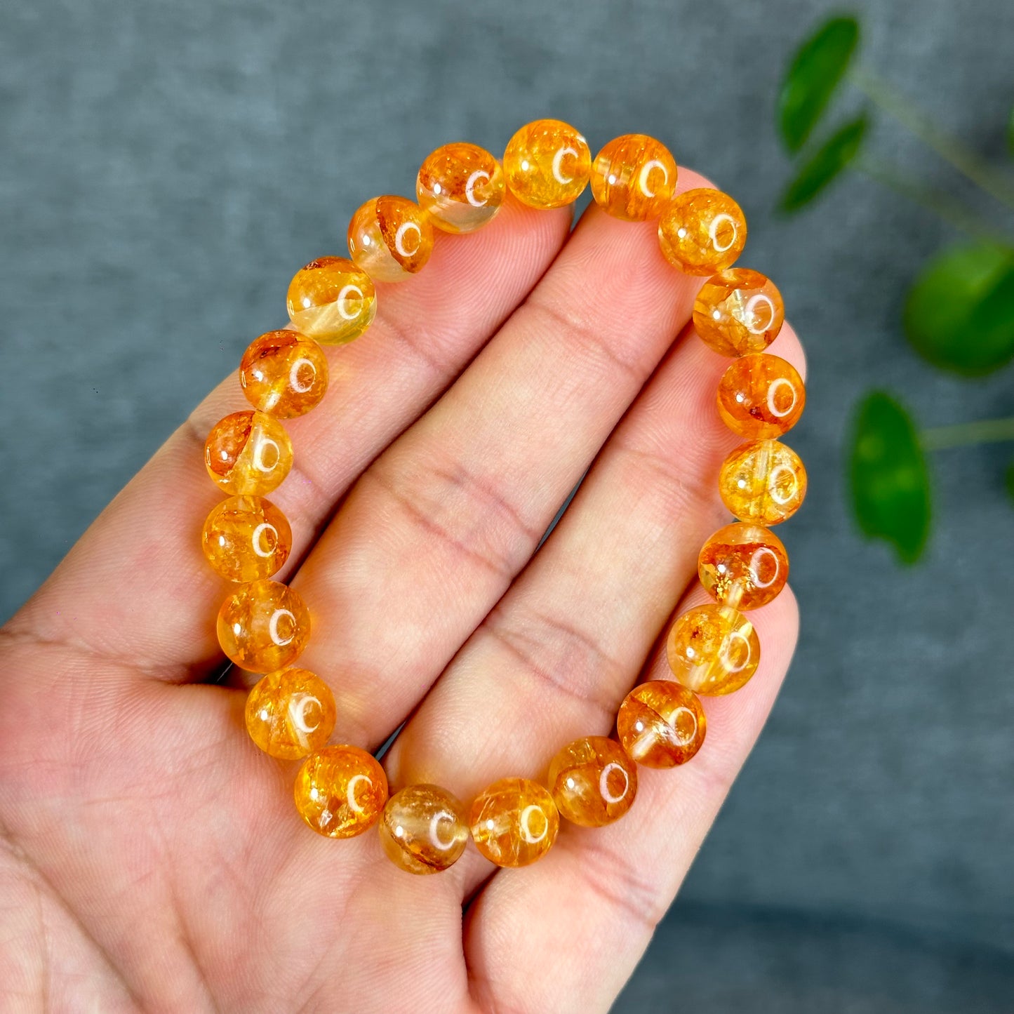 Natural Golden Healer Bracelet Size 9 mm