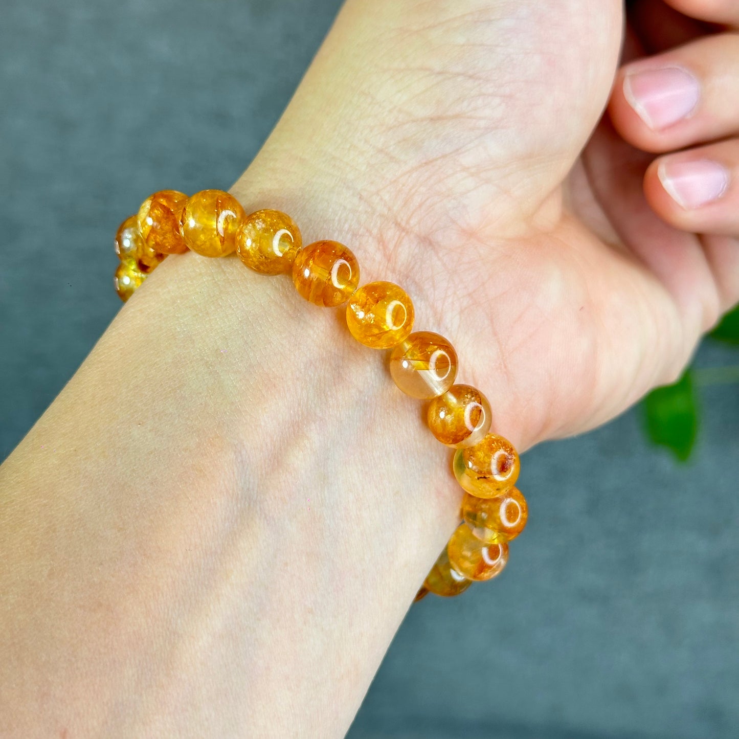 Natural Golden Healer Bracelet Size 9 mm