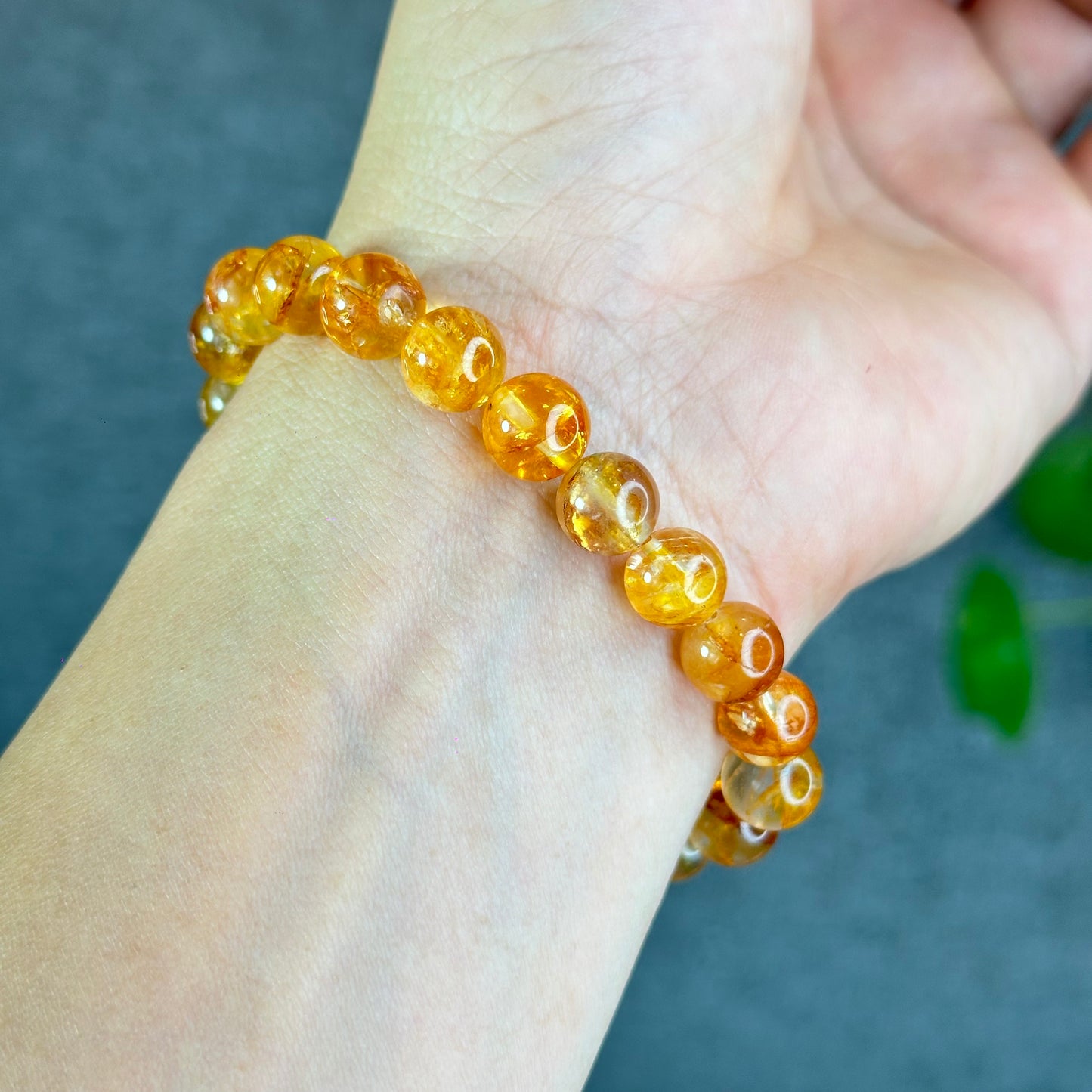Natural Golden Healer Bracelet Size 9 mm