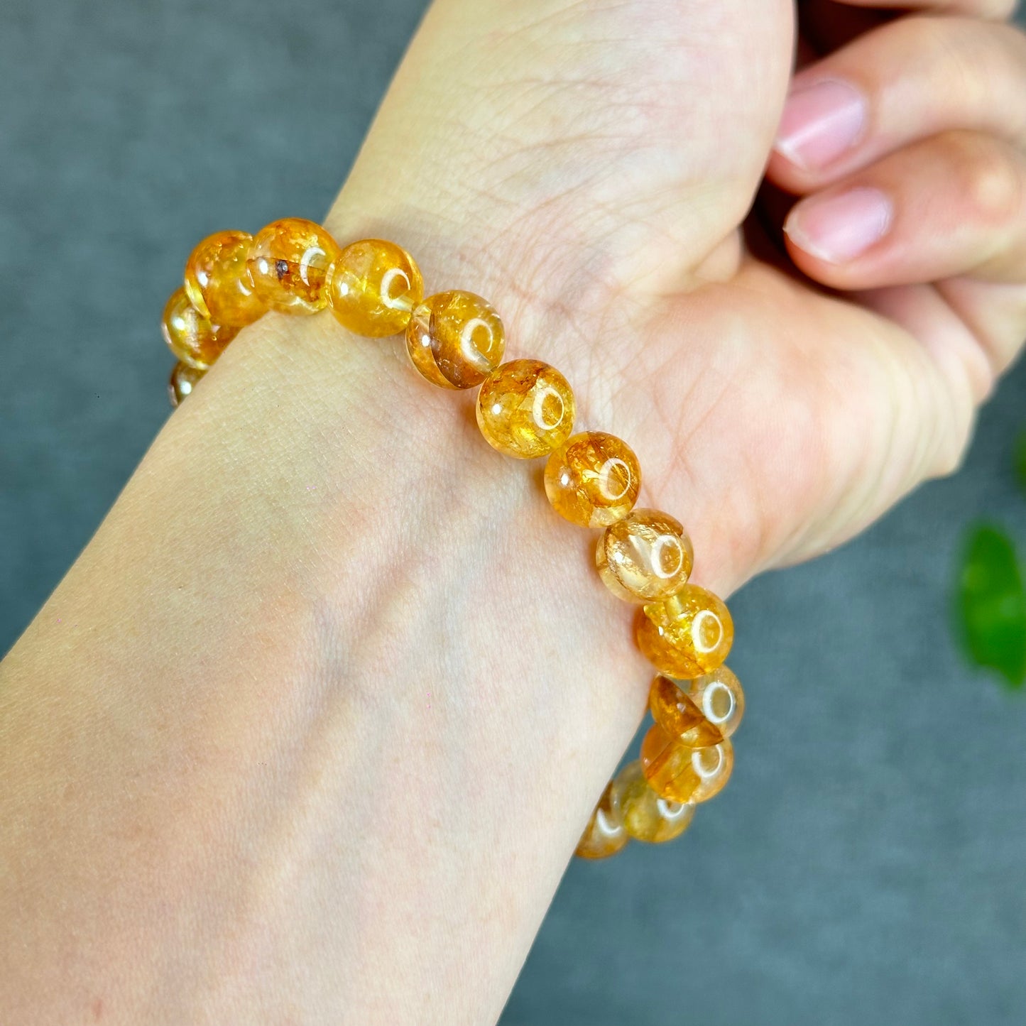 Natural Golden Healer Bracelet Size 9.5 mm