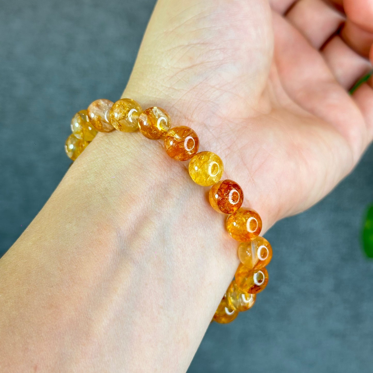 Natural Golden Healer Bracelet Size 9.5 mm
