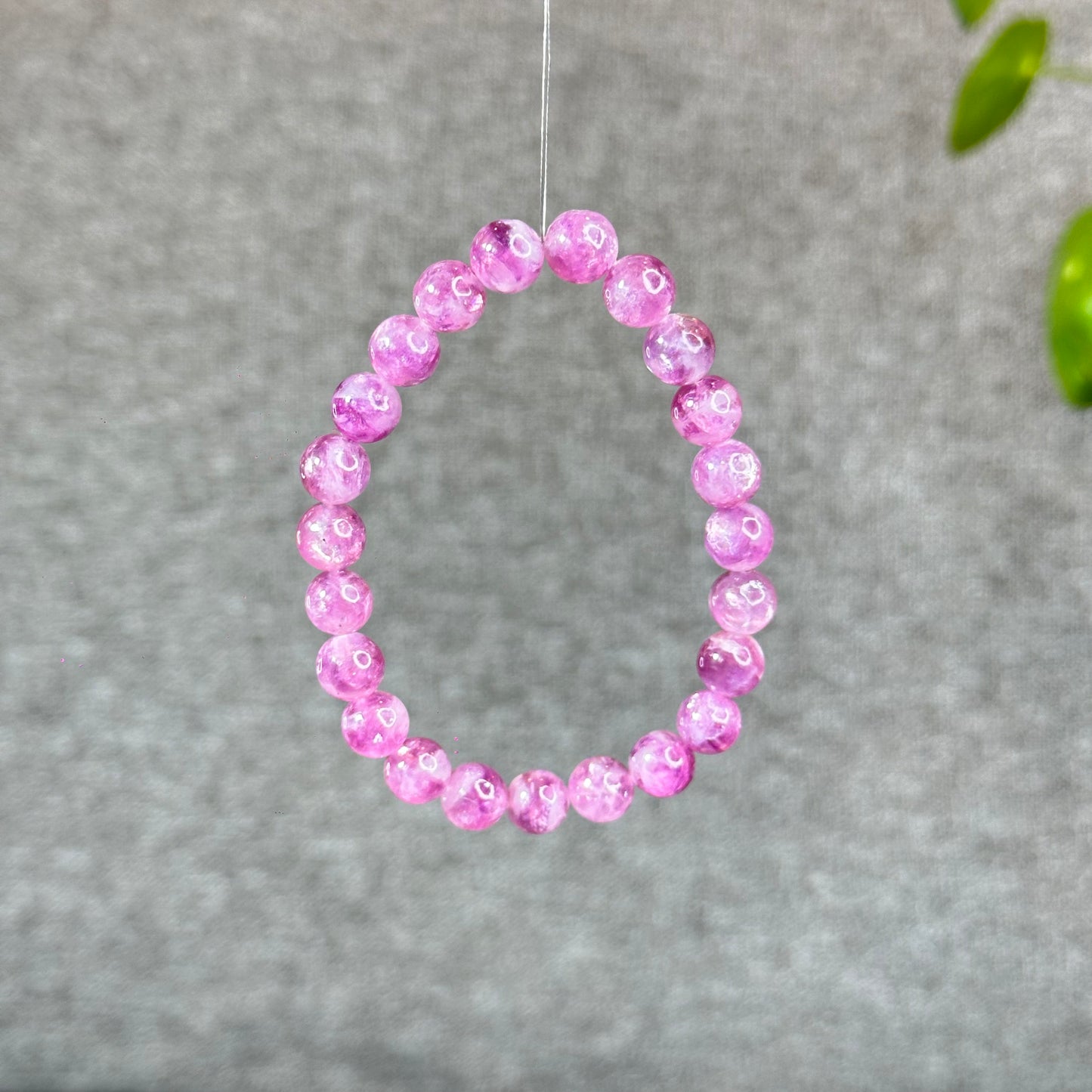 Natural Lepidolite Bracelet Size 8 mm