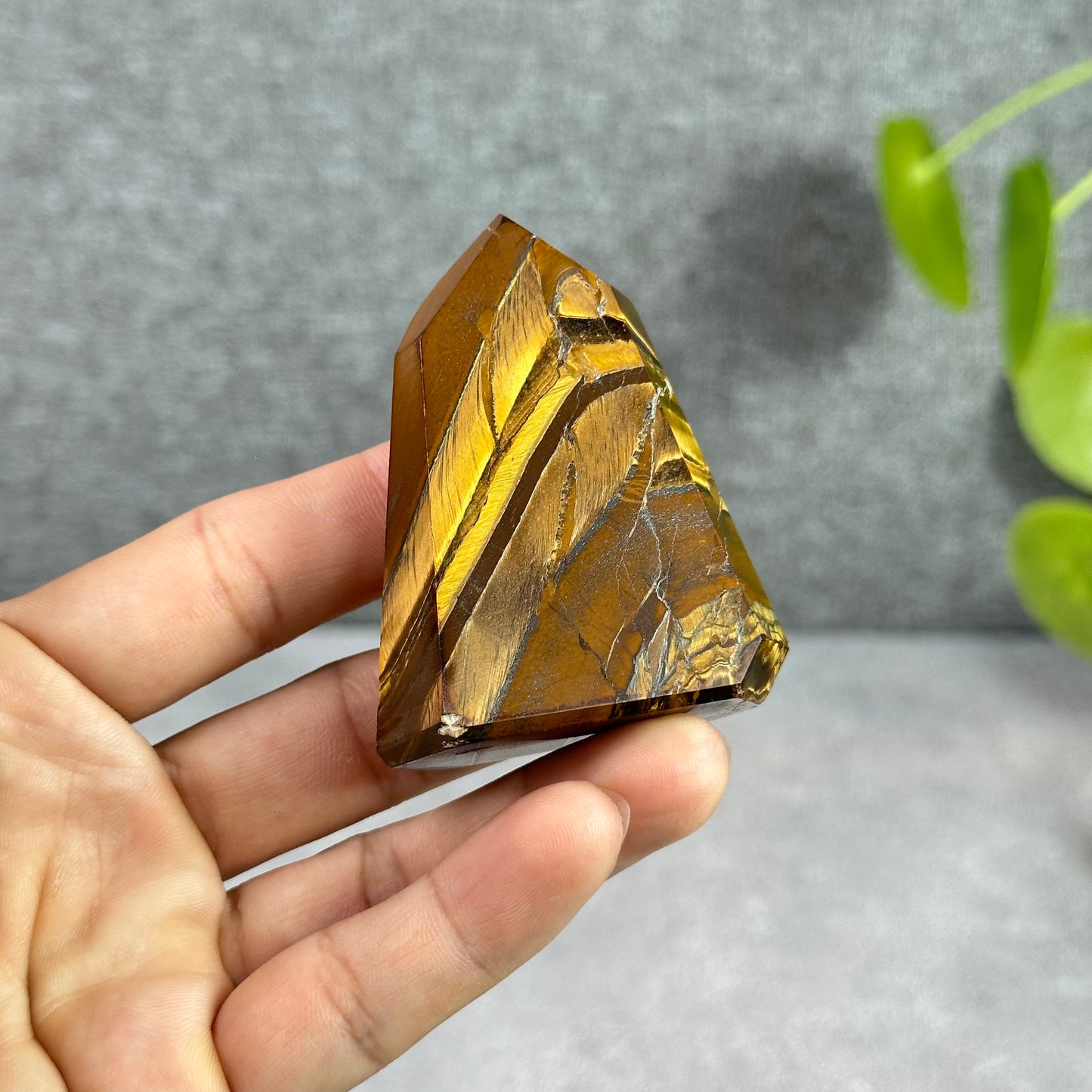 Natural Tiger Eye Tower - 117g