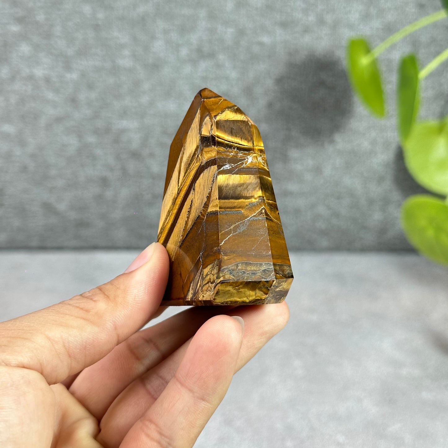 Natural Tiger Eye Tower - 117g