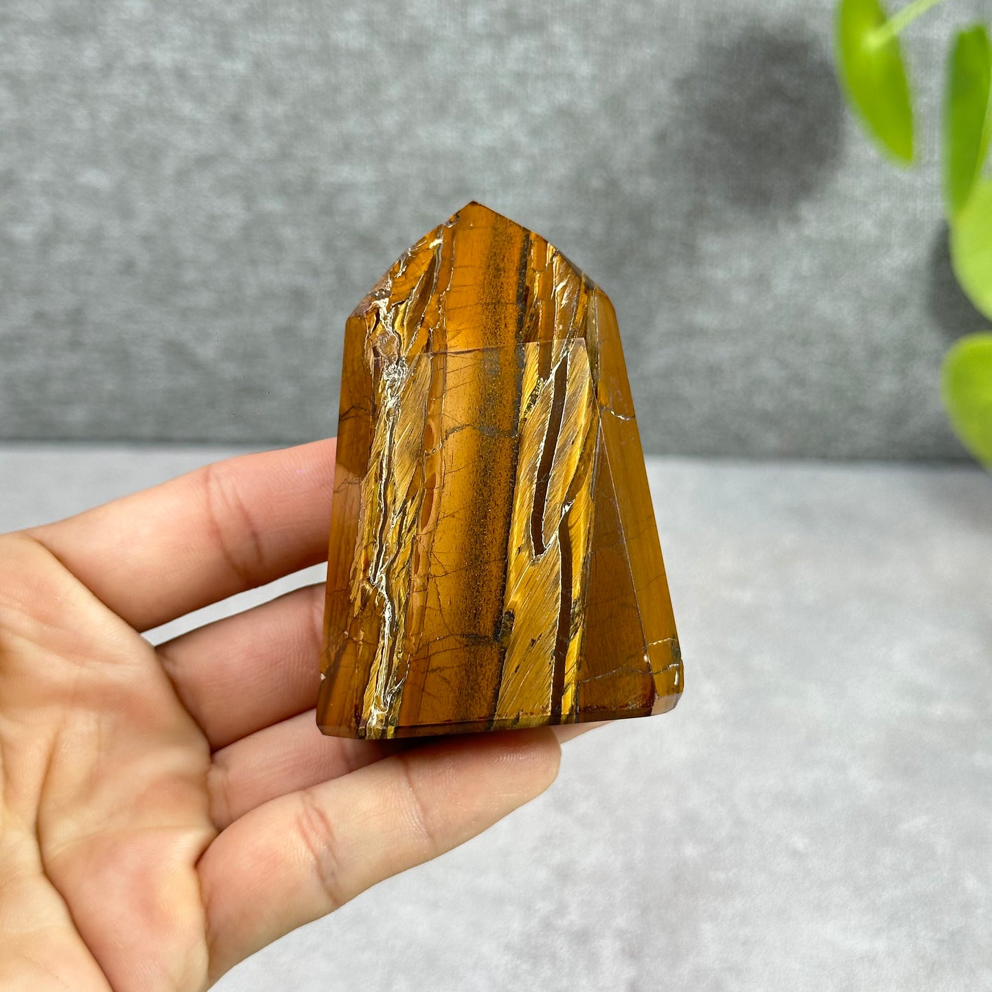 Natural Tiger Eye Tower - 185g