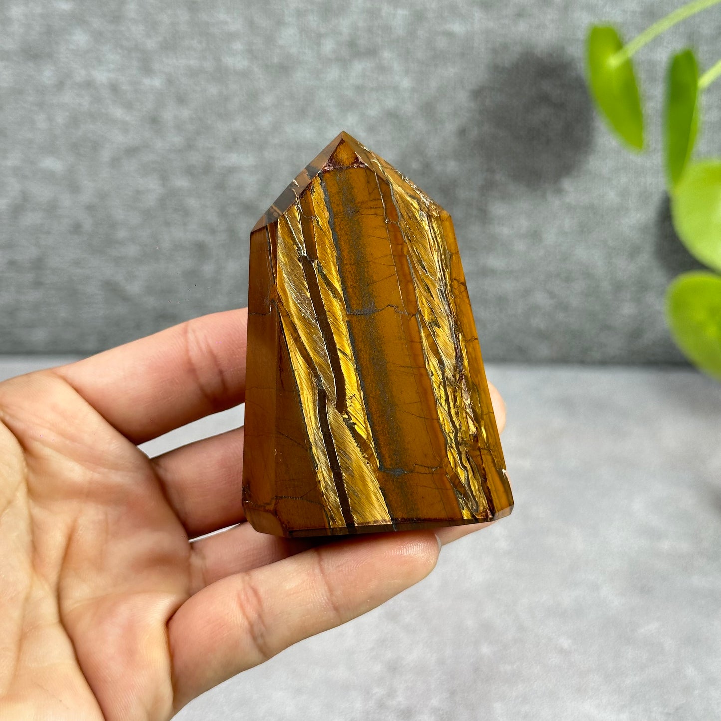 Natural Tiger Eye Tower - 185g