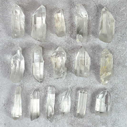 Natural Clear Quartz Point $4 - $14