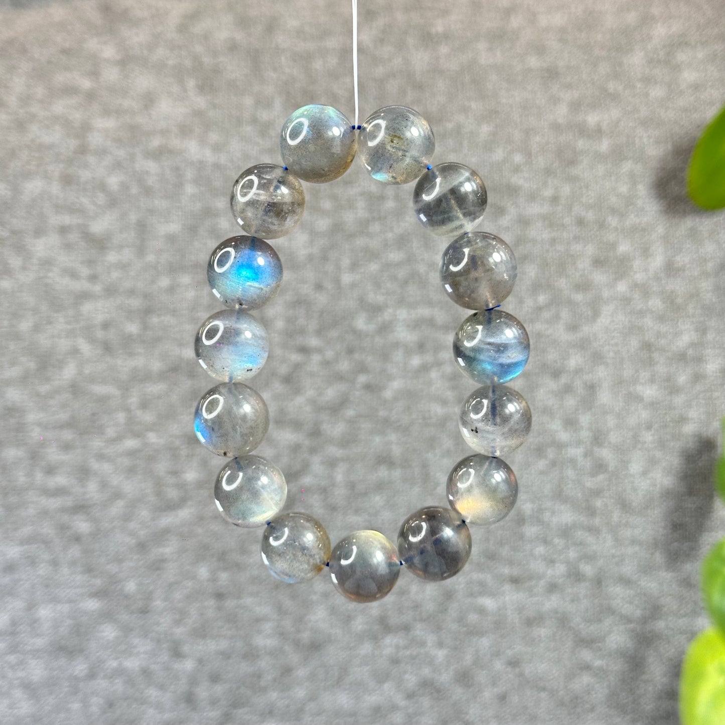 Natural Labradorite Bracelet Size 14.5 mm