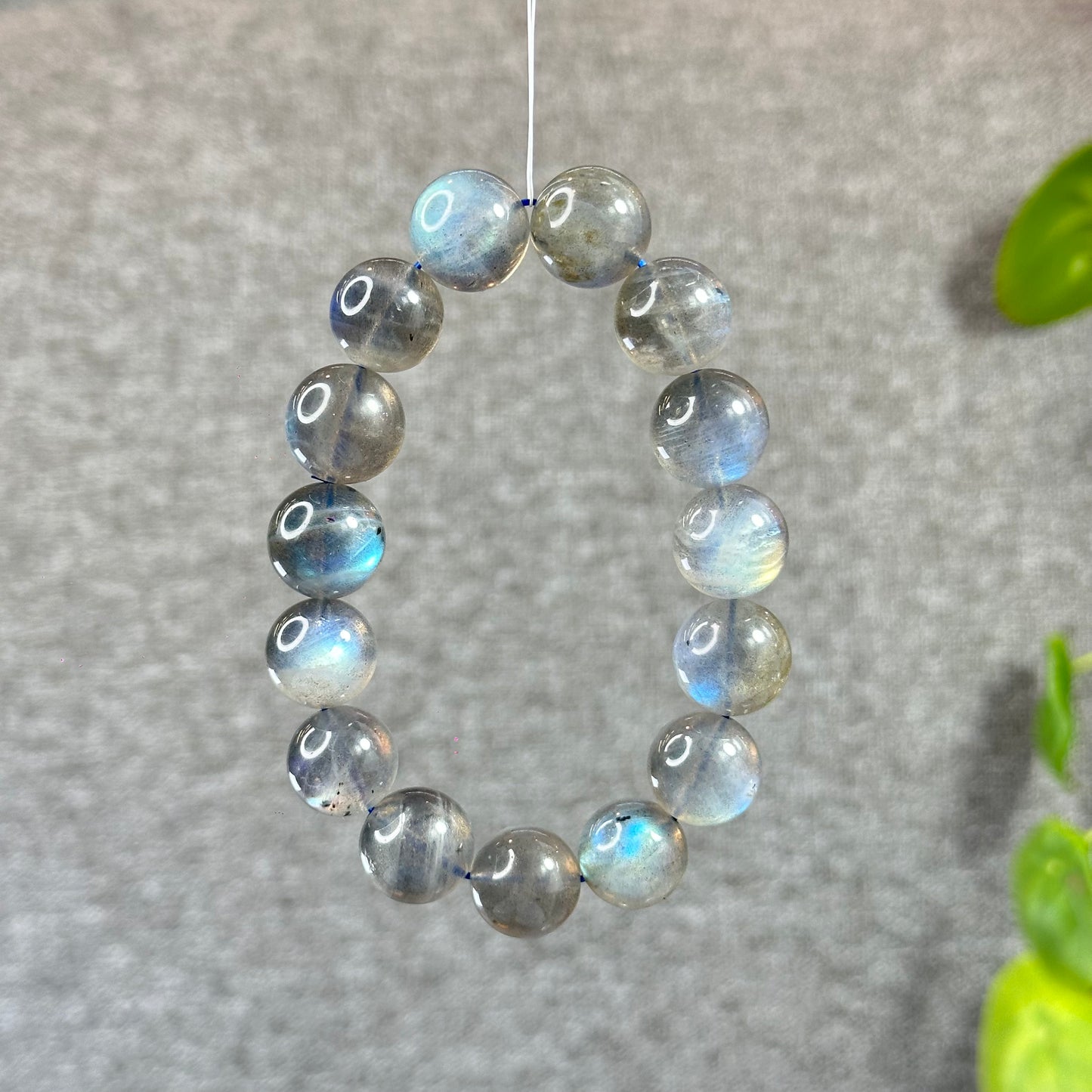 Natural Labradorite Bracelet Size 14.5 mm