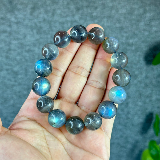 Natural Labradorite Bracelet Size 14.5 mm