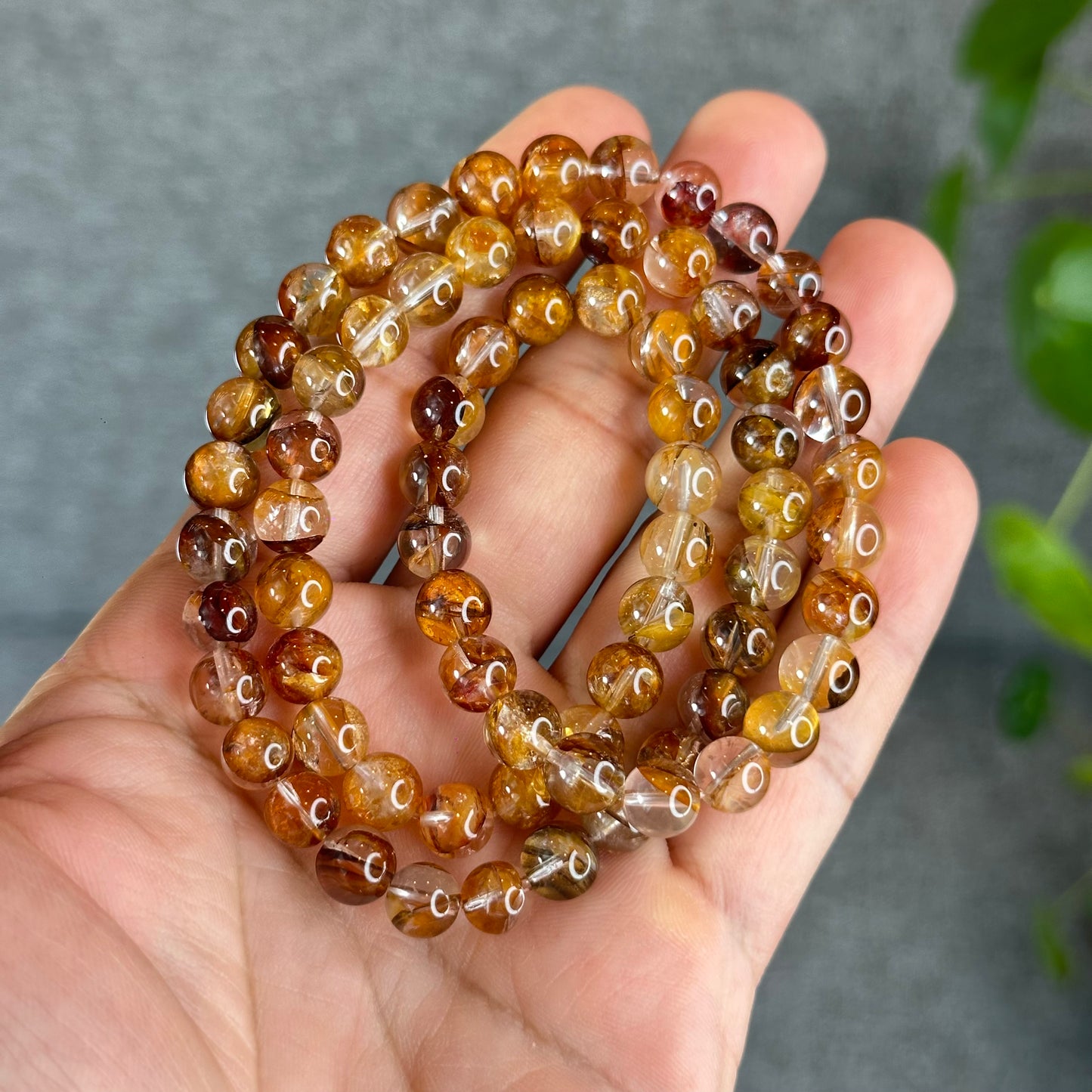 Natural Golden Healer Bracelet Size 7.5 mm