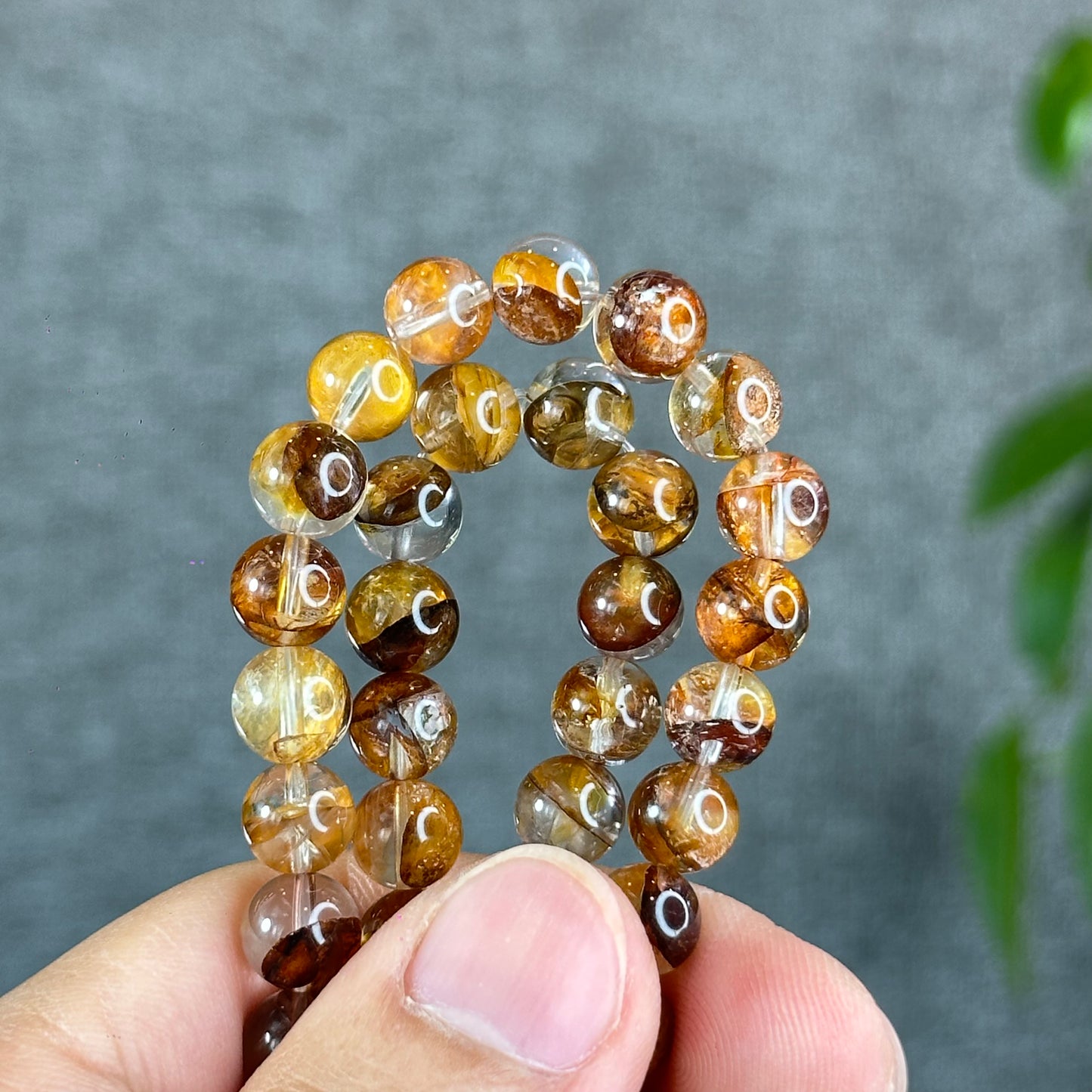 Natural Golden Healer Bracelet Size 7.5 mm