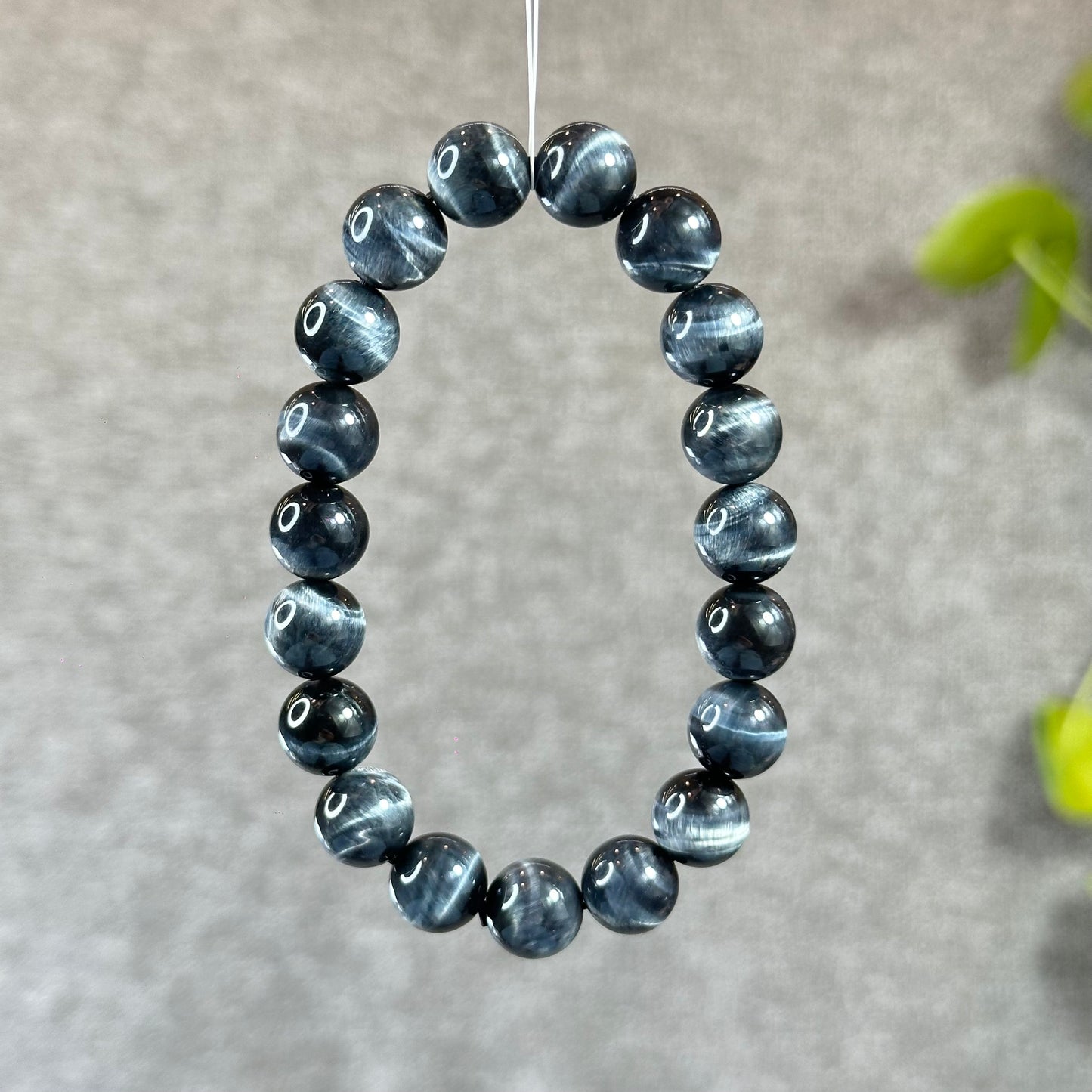 Natural Blue Tiger Eye VIP Bracelet Size 10 mm