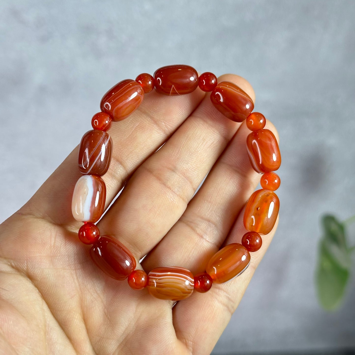 Lu Thong Natural Red Agate