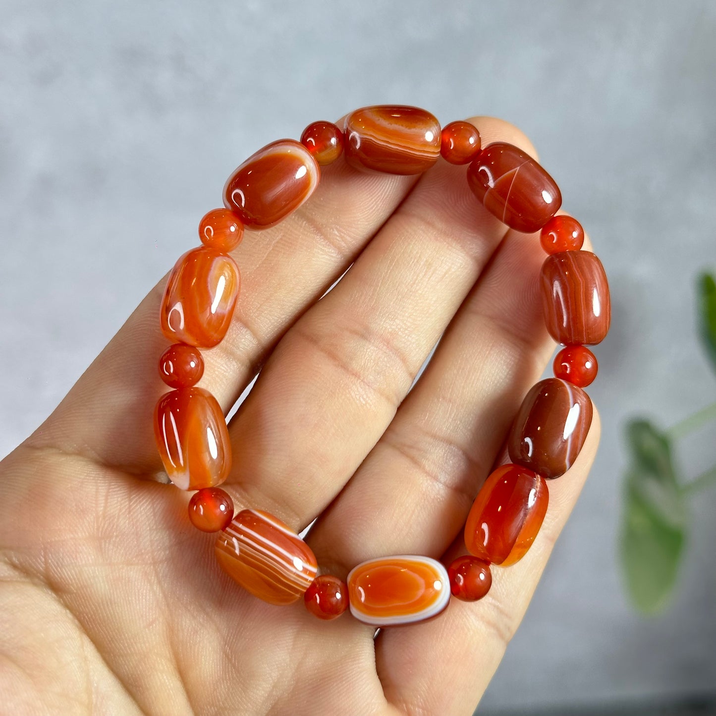 Lu Thong Natural Red Agate