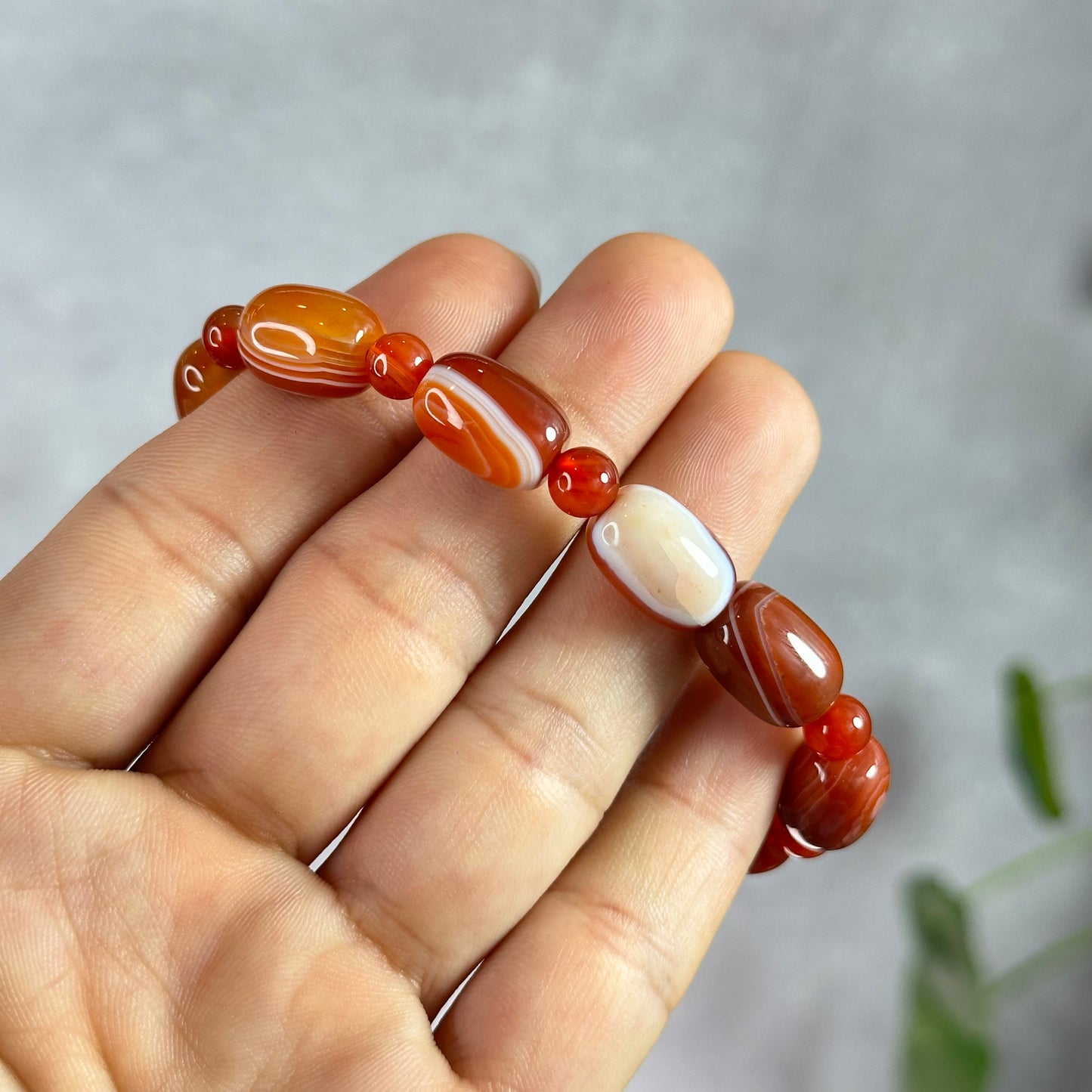 Lu Thong Natural Red Agate