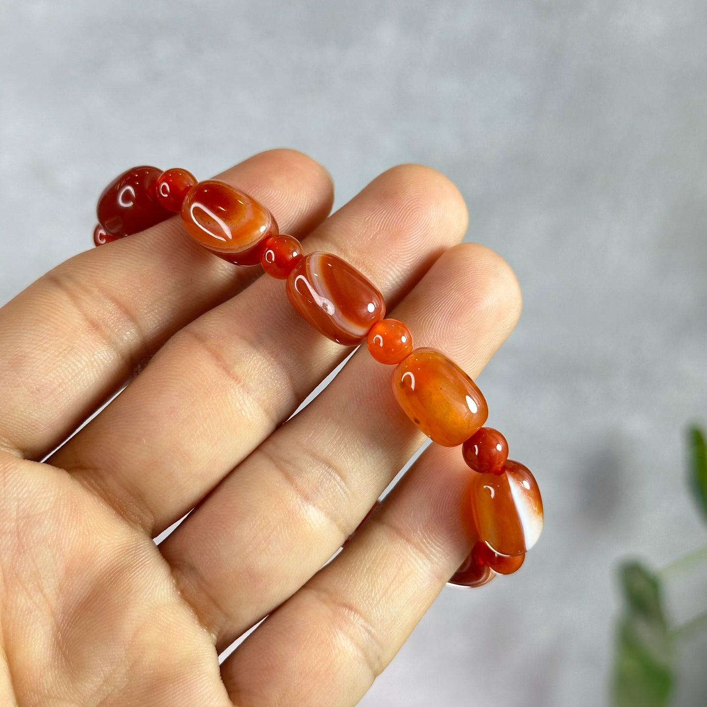 Lu Thong Natural Red Agate