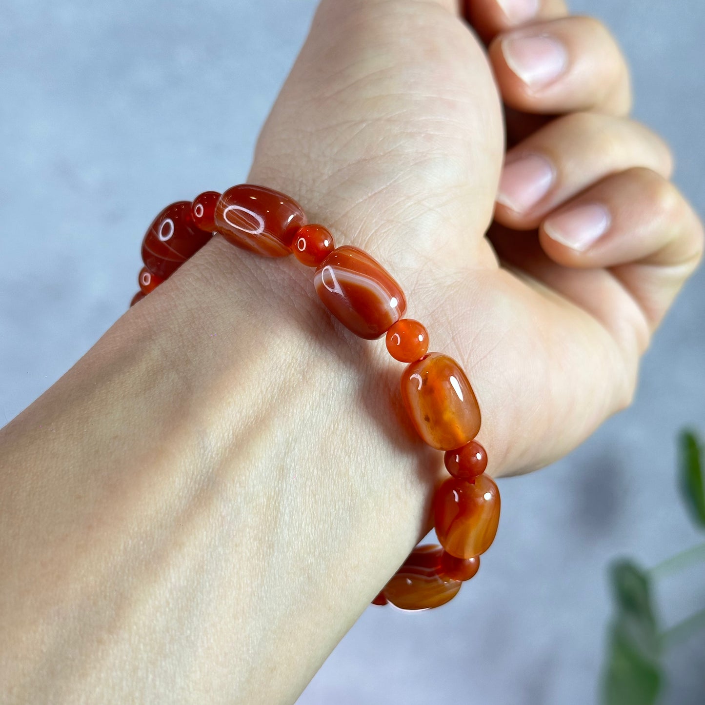 Lu Thong Natural Red Agate