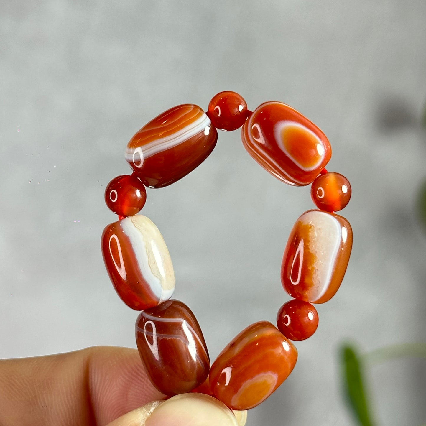Lu Thong Natural Red Agate