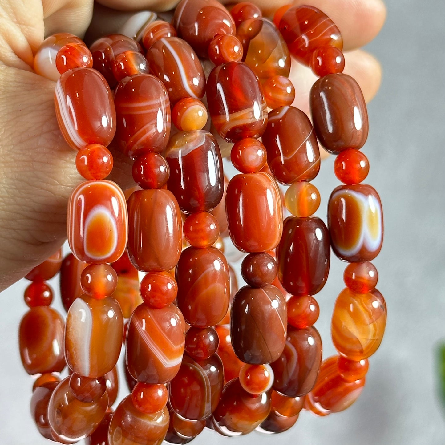 Lu Thong Natural Red Agate