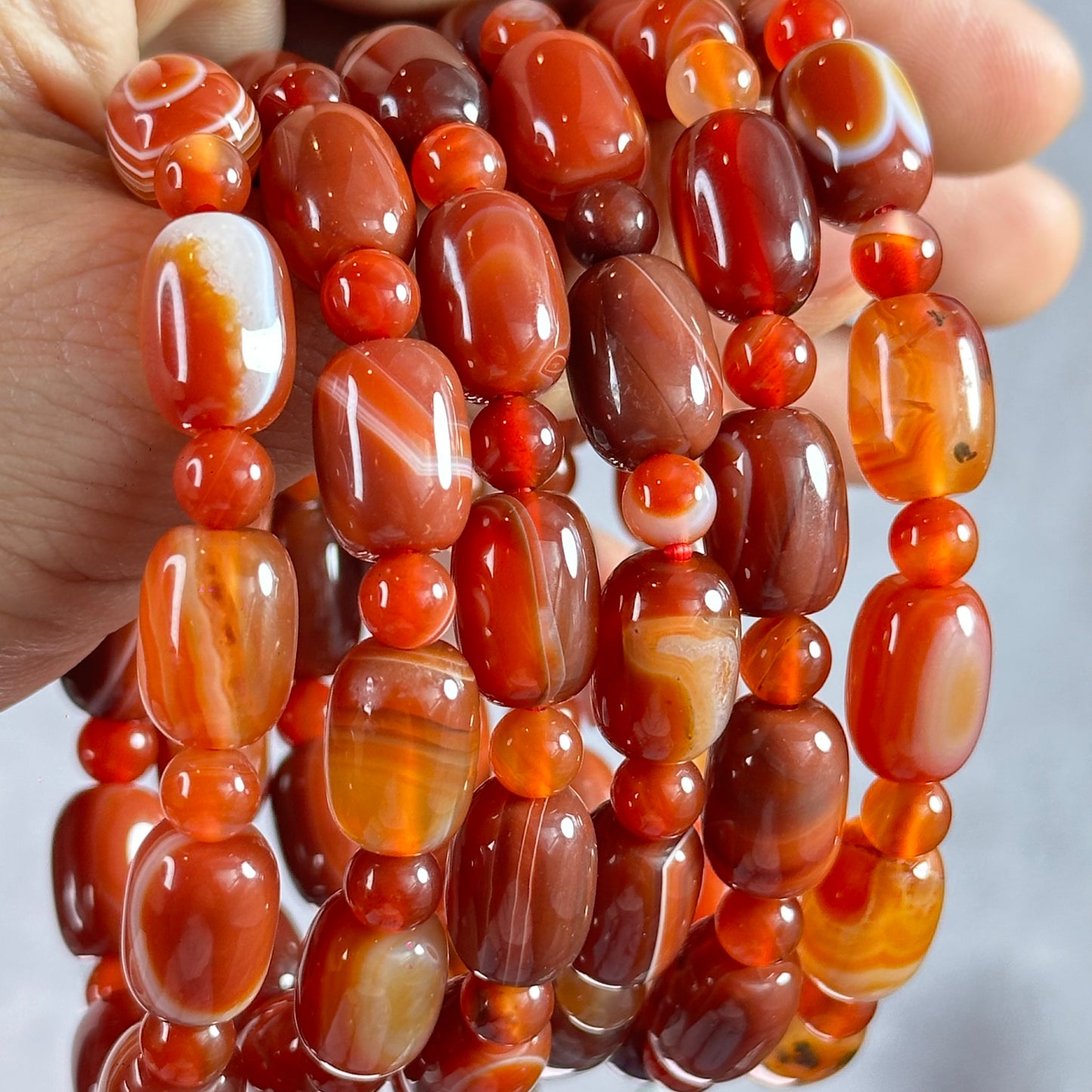 Lu Thong Natural Red Agate