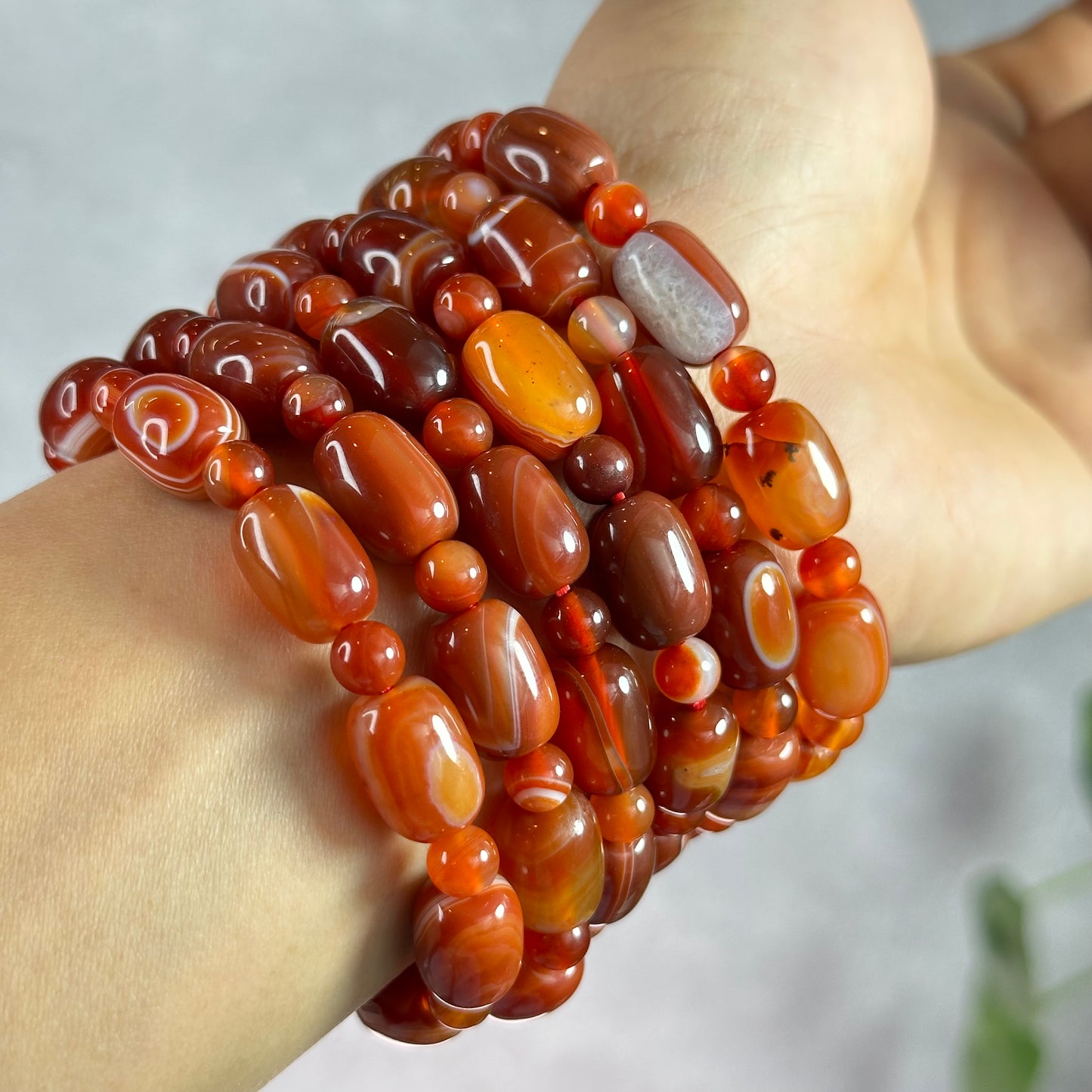 Lu Thong Natural Red Agate
