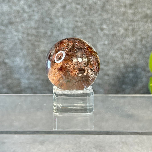 Natural Landscape Quartz Sphere