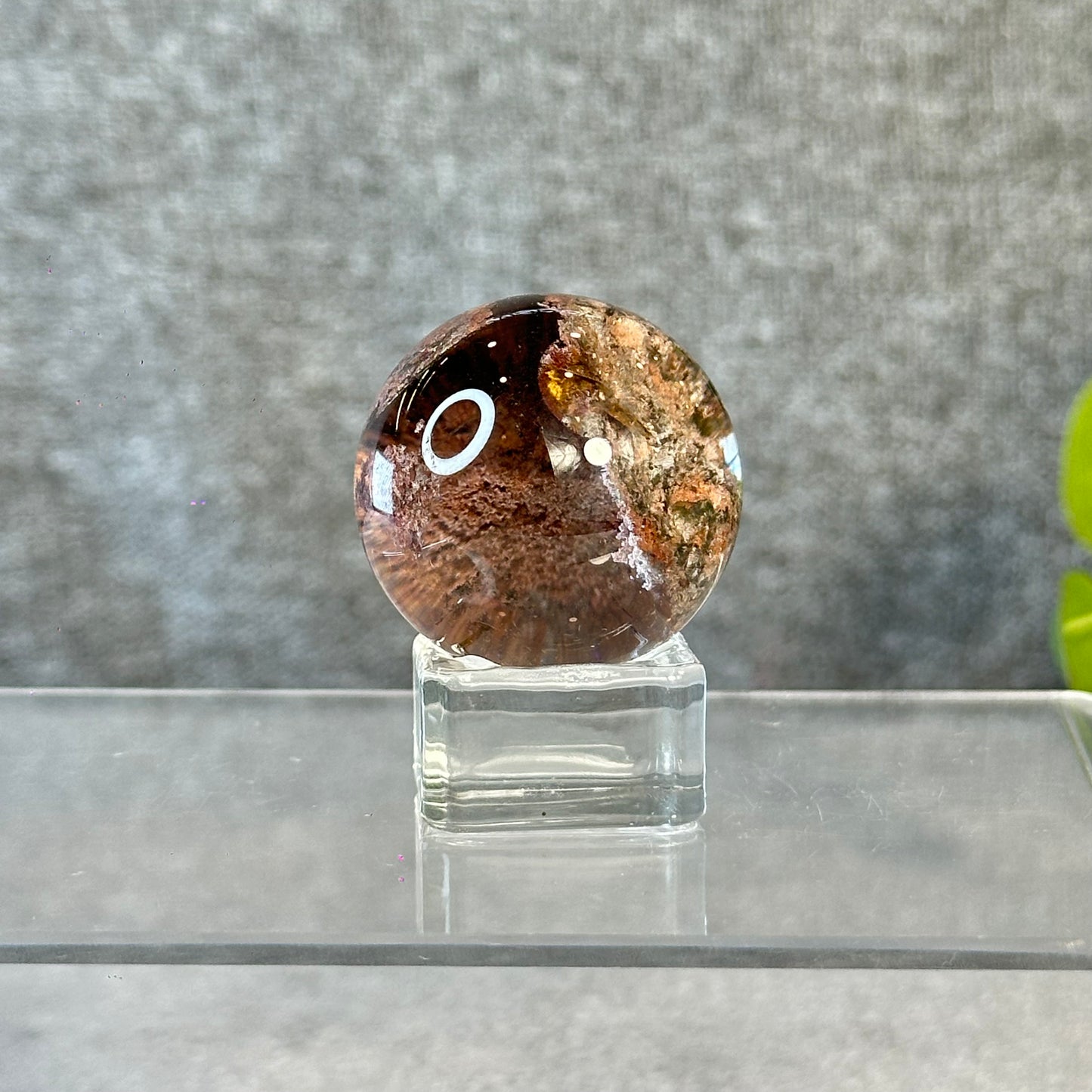 Natural Landscape Quartz Sphere