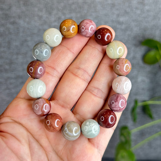 Multi Colour Alashan Agate Bracelet | Calgary Crystal Store