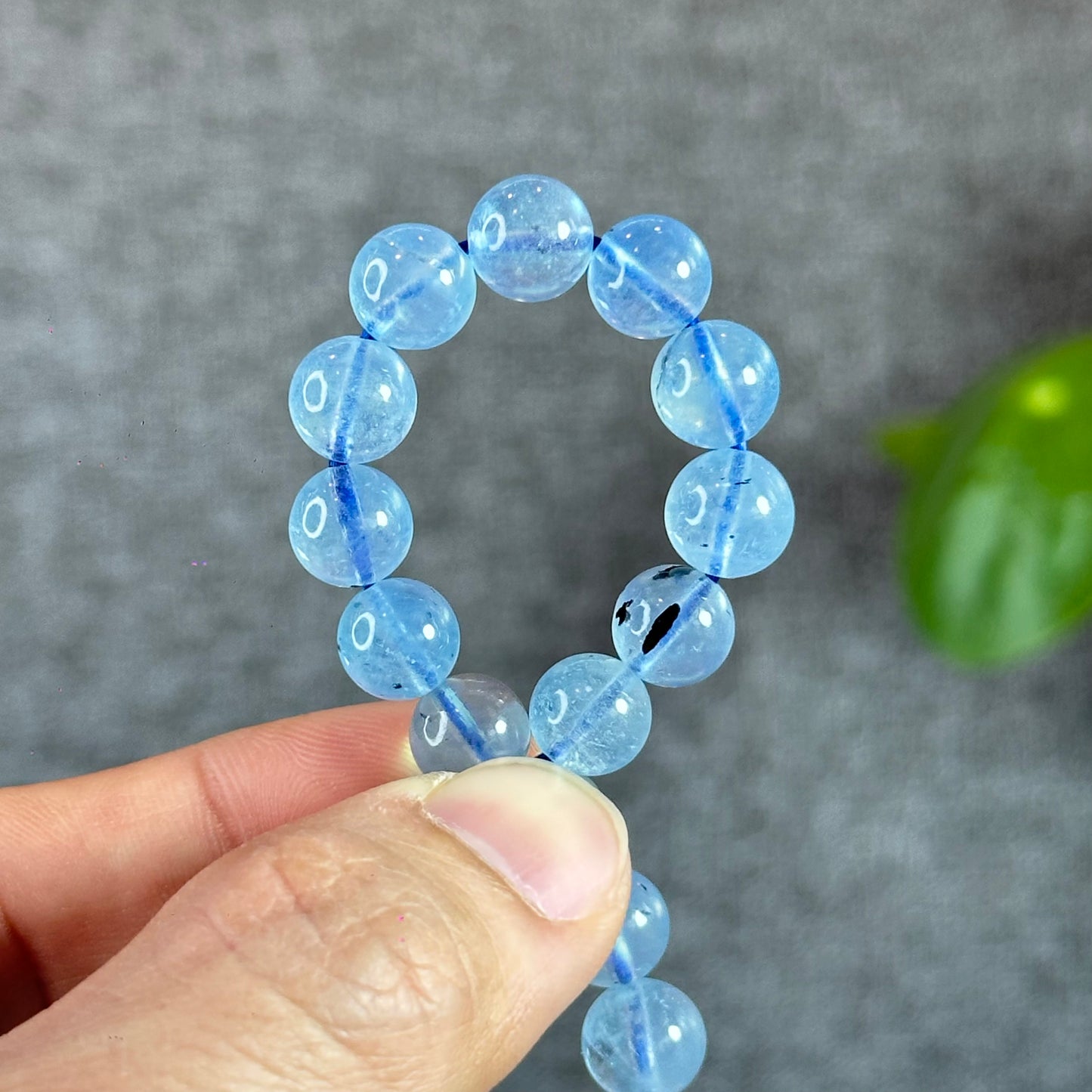 Aquamarine Bracelet Size 8.5 mm