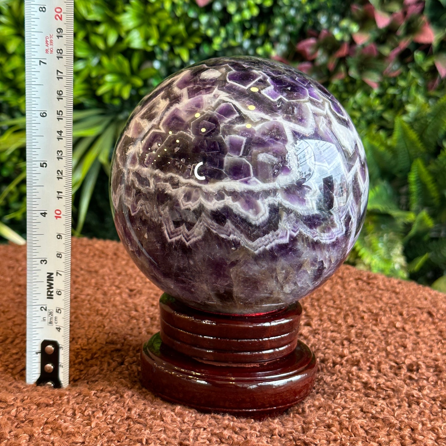 Natural Dream Amethyst Sphere