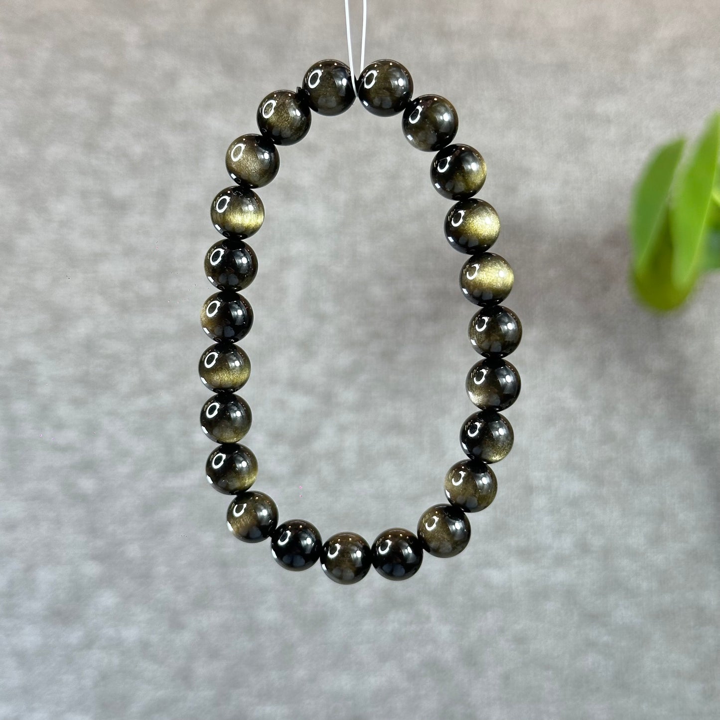 Natural Golden Obsidian VIP Bracelet Size 8 mm