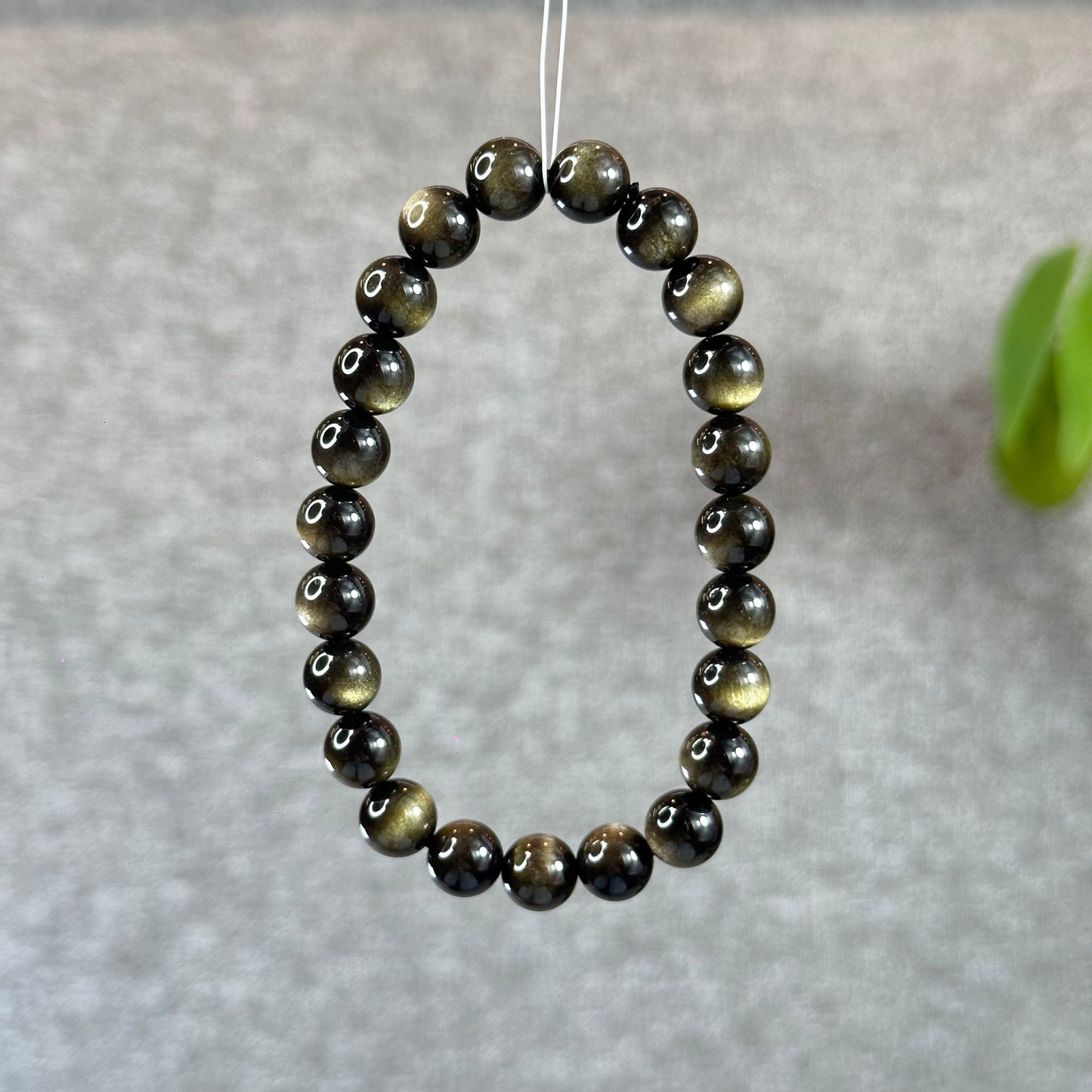 Natural Golden Obsidian VIP Bracelet Size 8 mm