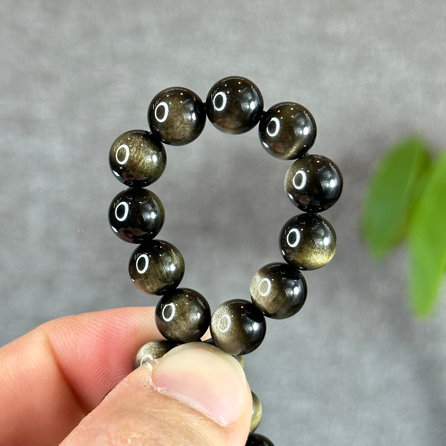 Natural Golden Obsidian VIP Bracelet Size 8 mm