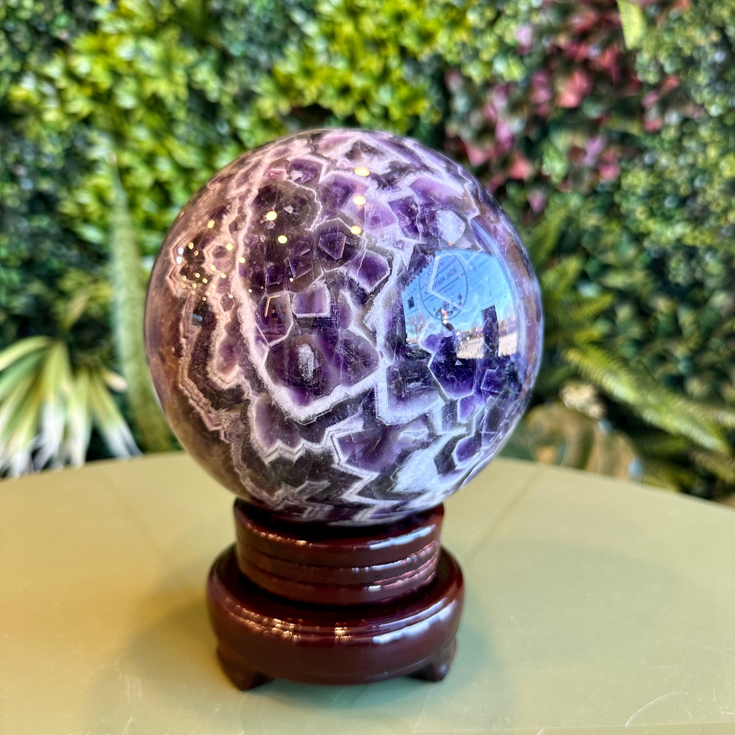 Natural Dream Amethyst Sphere