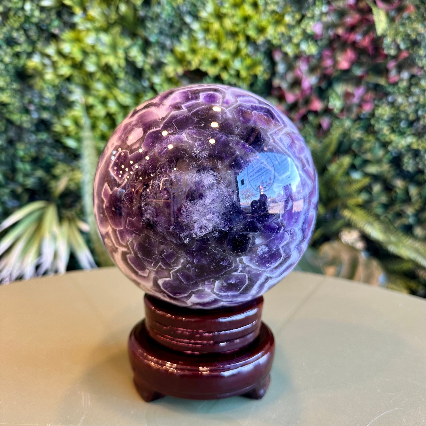 Natural Dream Amethyst Sphere