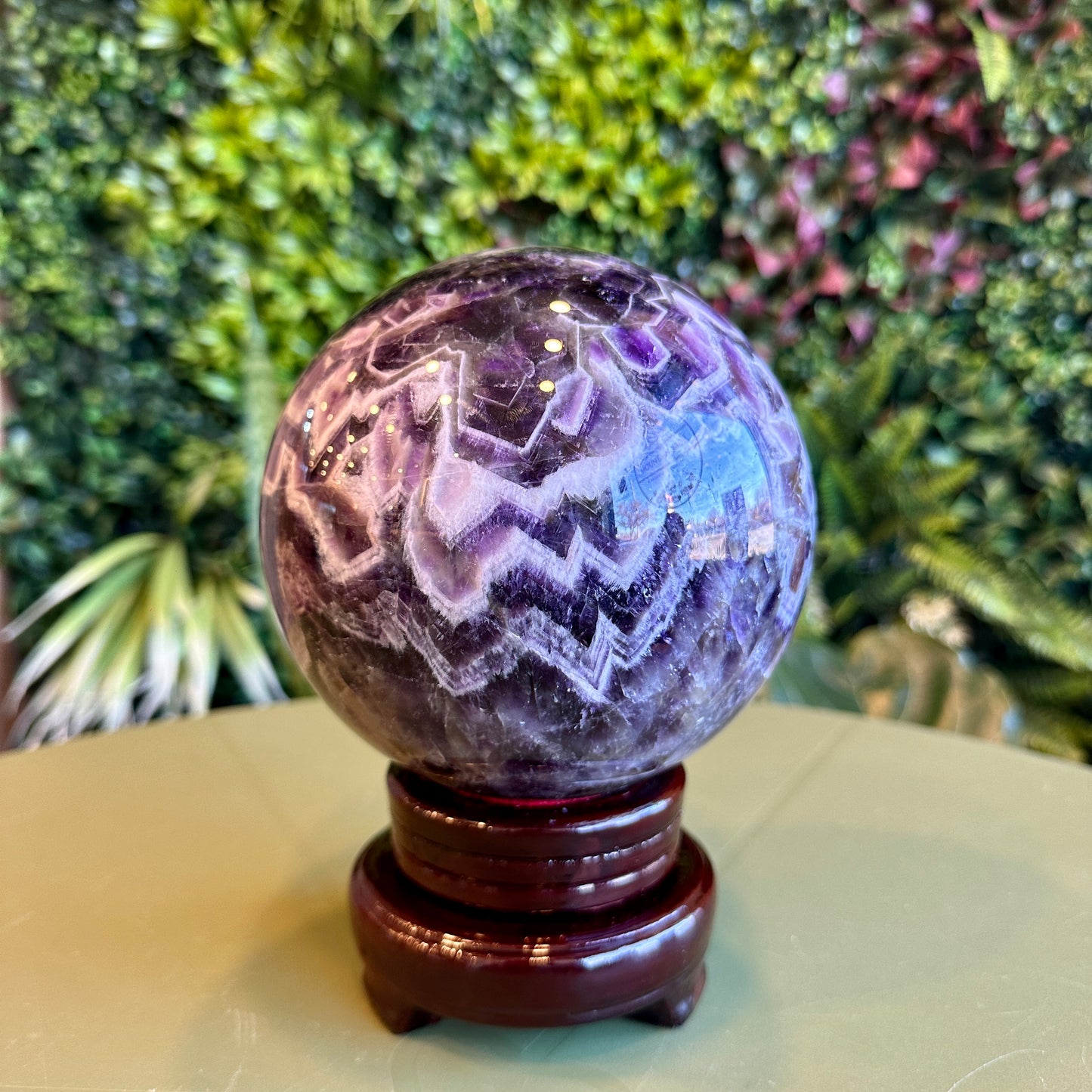 Natural Dream Amethyst Sphere
