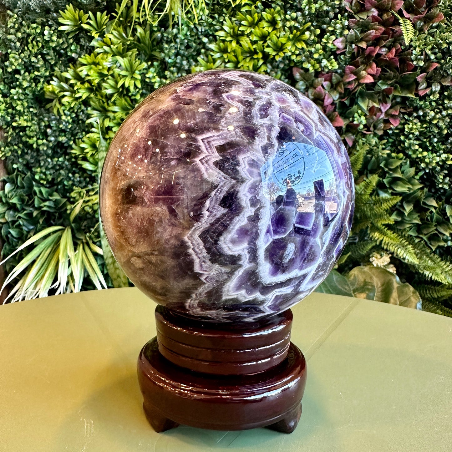 Natural Dream Amethyst Sphere