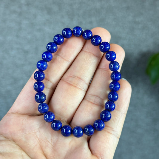 Natural Lapis Lazuli Bracelet Size 7 mm