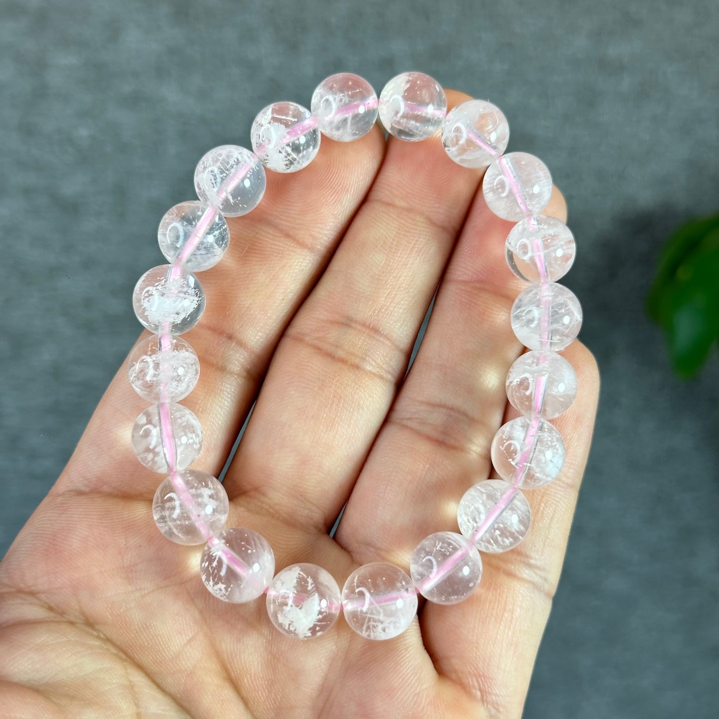 Milky Phantom Bracelet Size 9-10 mm