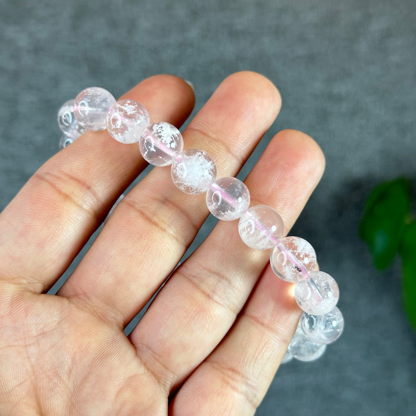 Milky Phantom Bracelet Size 9-10 mm