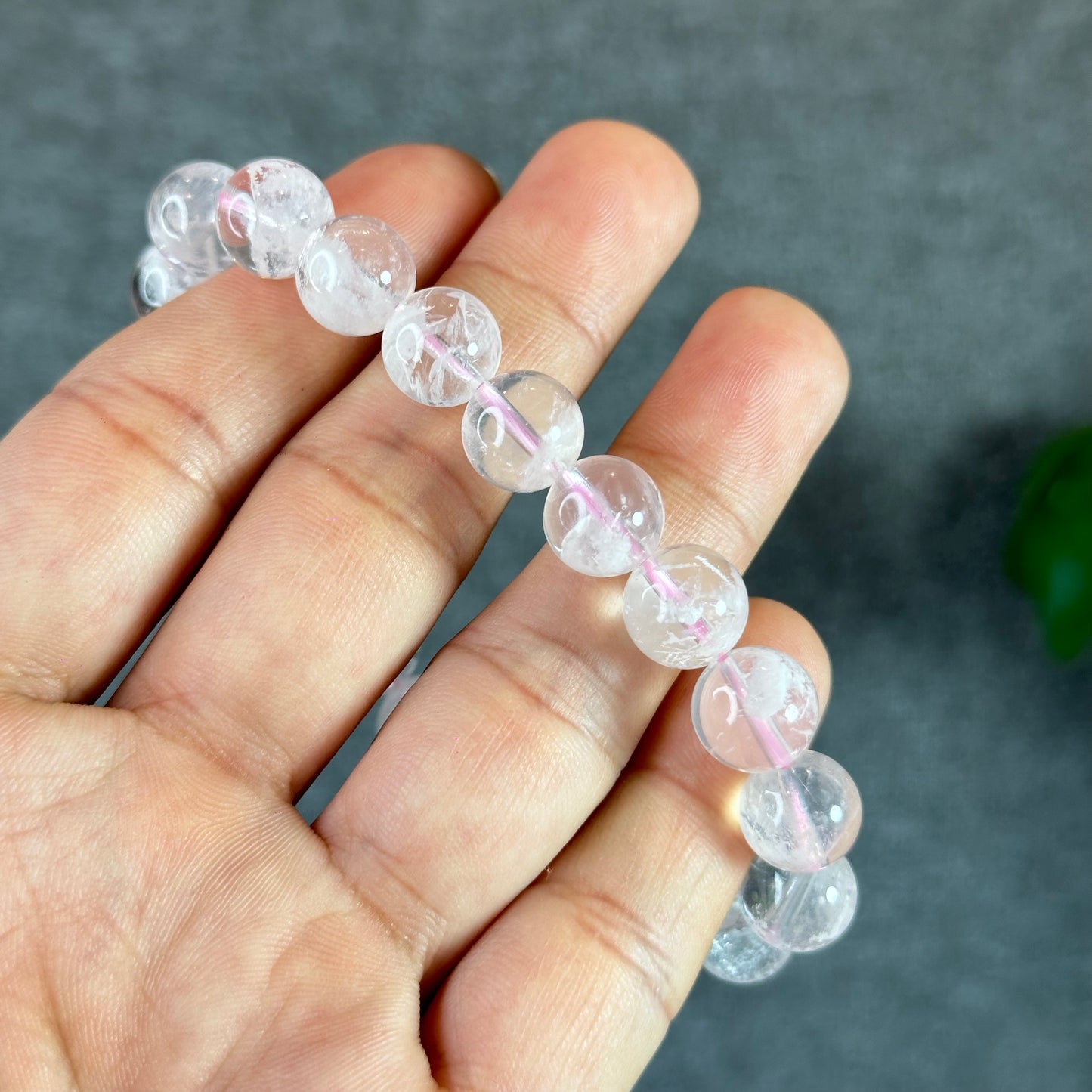 Milky Phantom Bracelet Size 9-10 mm