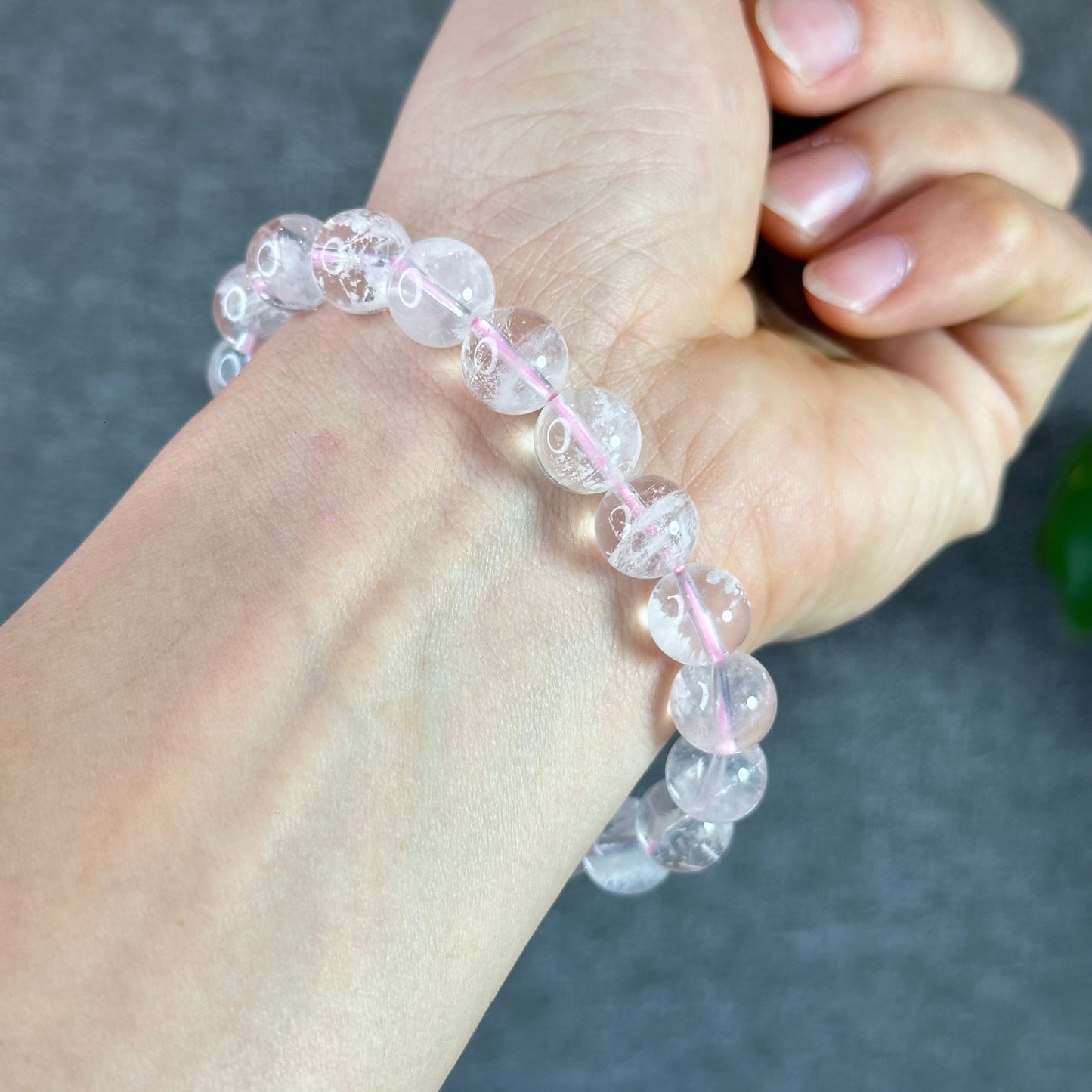Milky Phantom Bracelet Size 9-10 mm