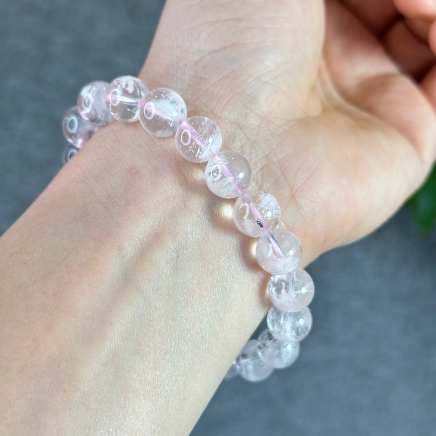 Milky Phantom Bracelet Size 9-10 mm