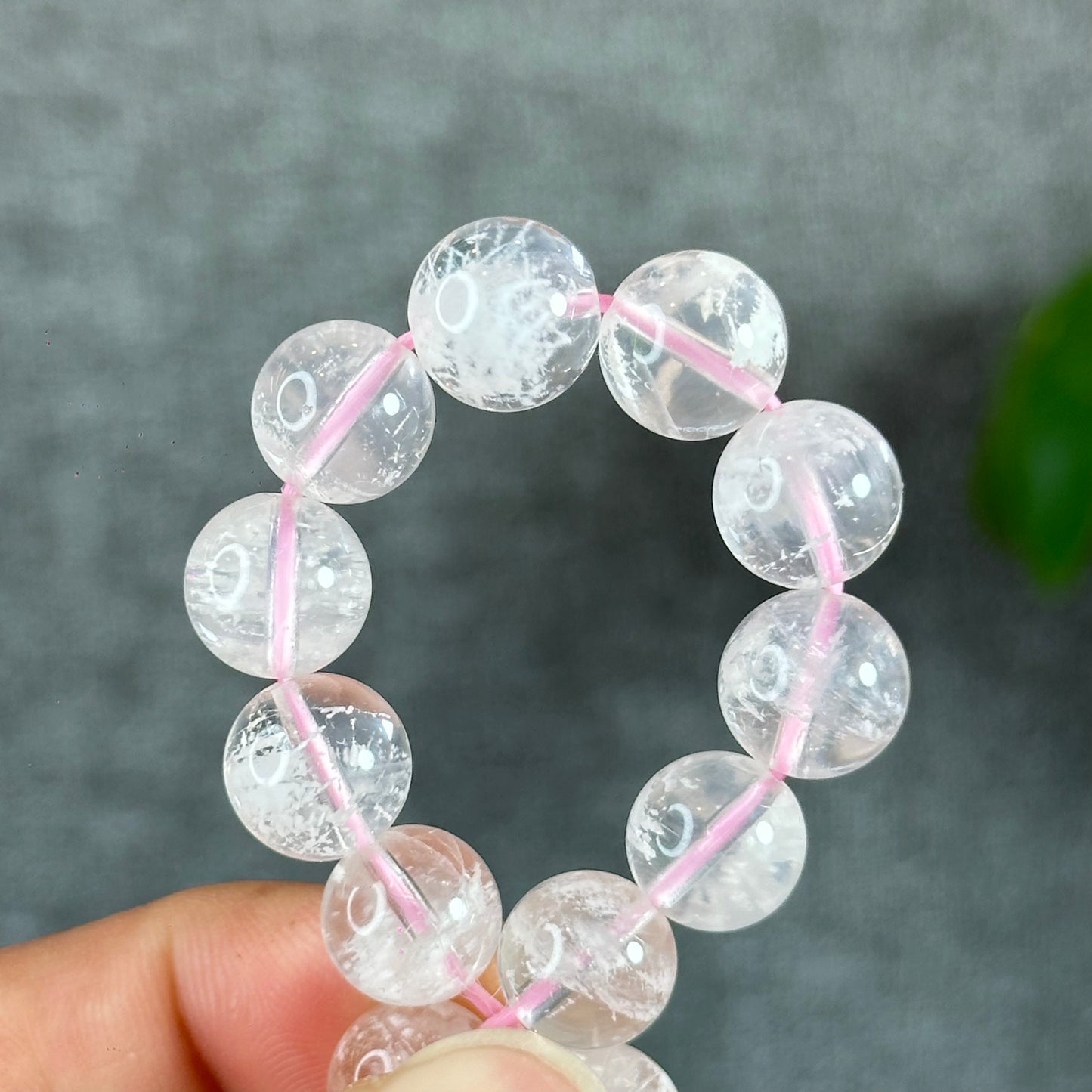 Milky Phantom Bracelet Size 9-10 mm