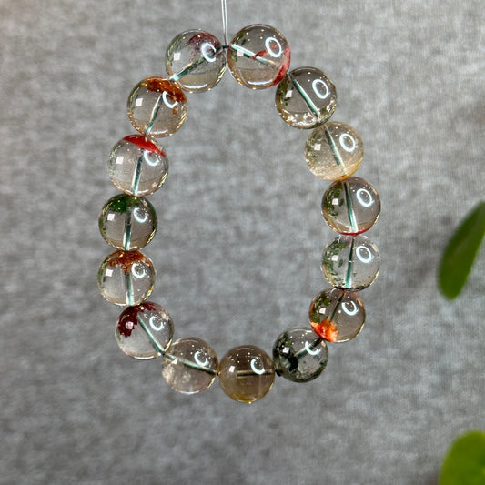 Dividing Natural Landscape Quartz VIP Bracelet Size 15 mm