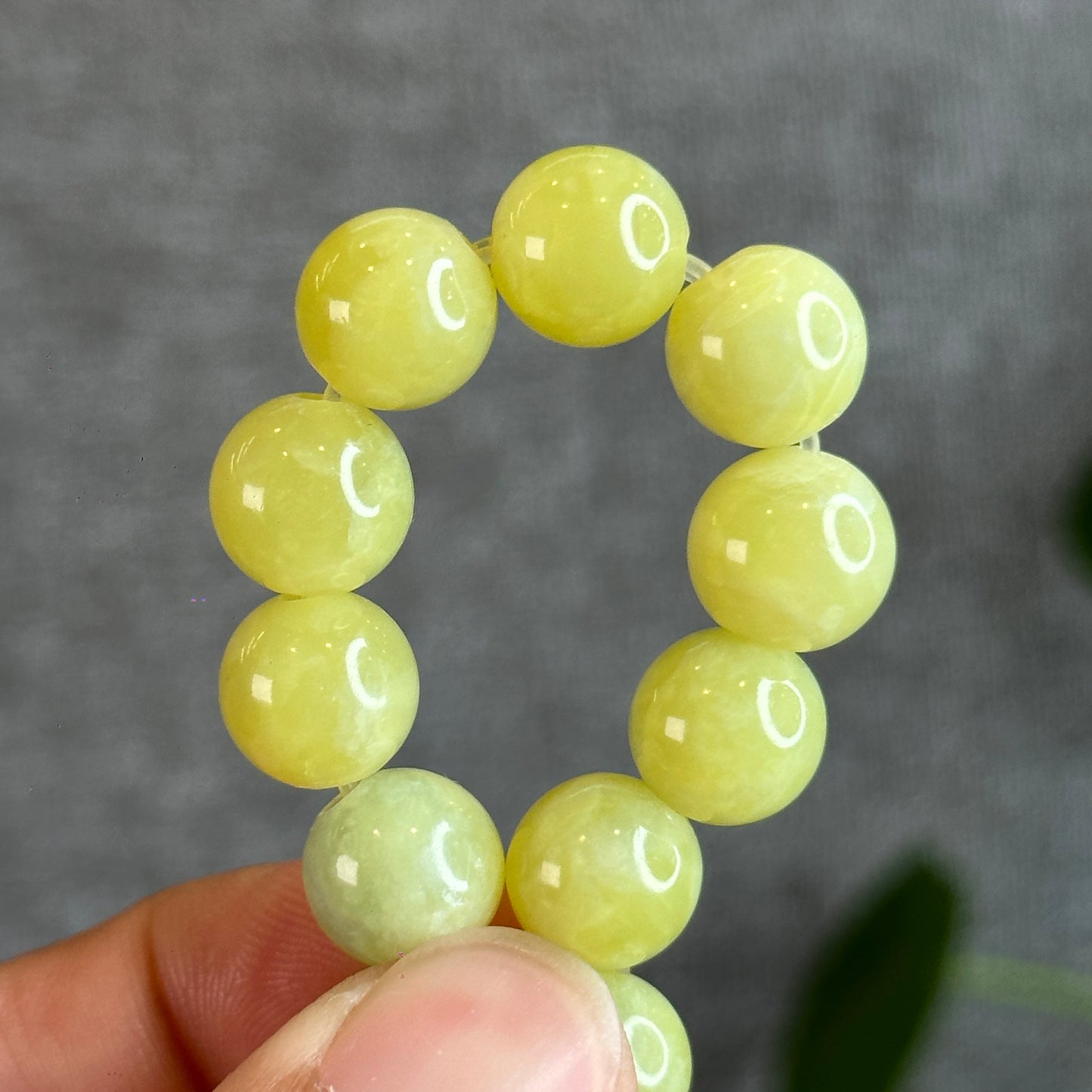 Natural Serpentine Bracelet Size 10 mm