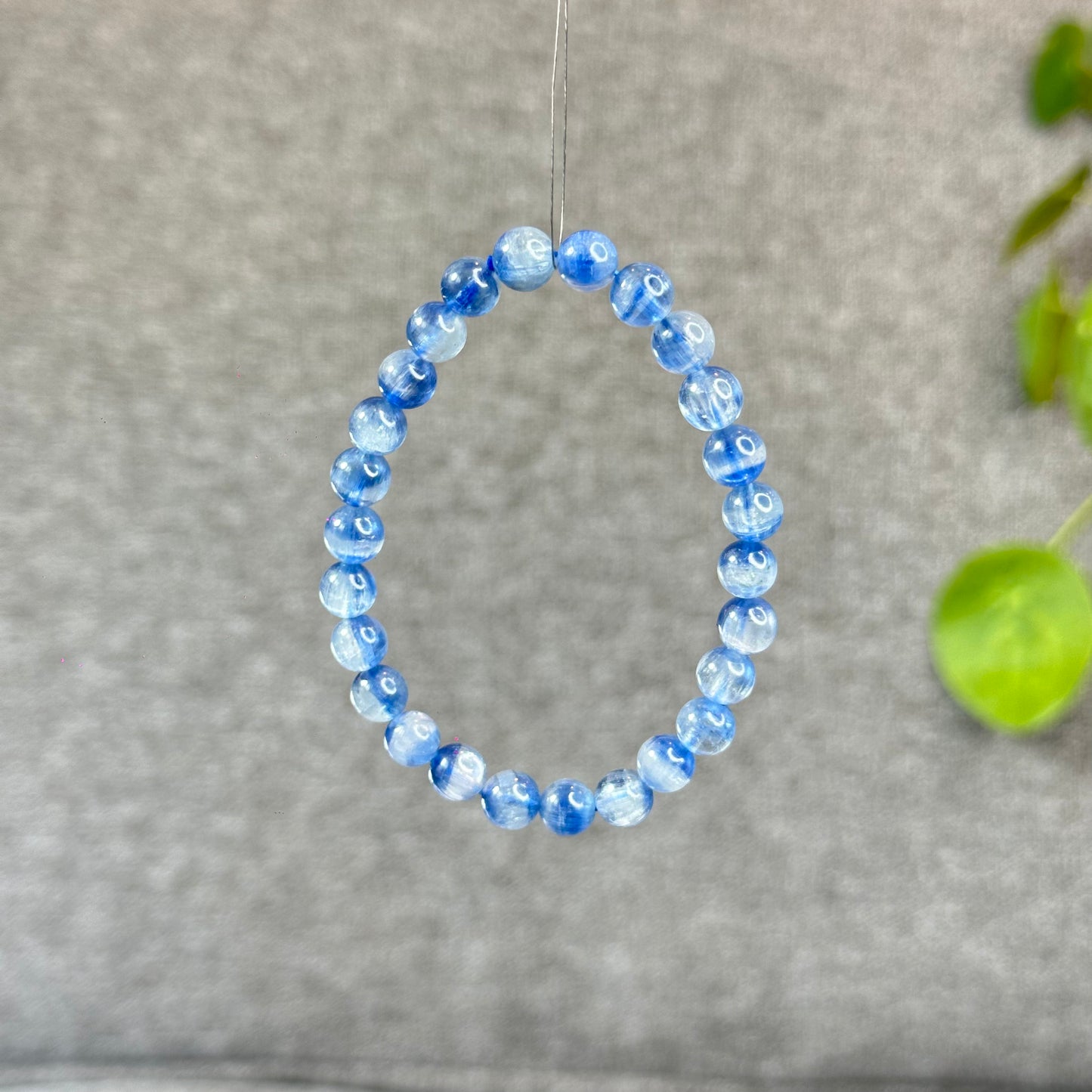 Natural Kyanite Bracelet Size 7 mm